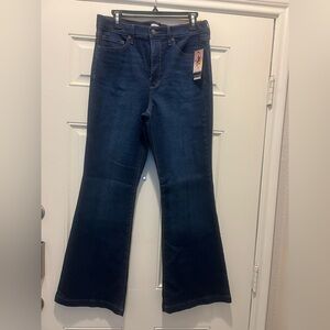 NWT Sofia by Sofia Vergara Deep Indigo Flare Jeans